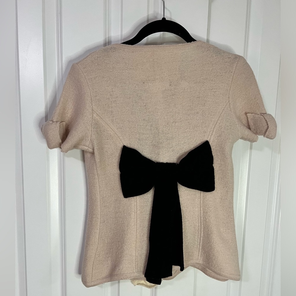 Anthropologie Archival Collection Ou Lin - Corsage Parisian Floral Wool Sweater - Picture 3 of 6